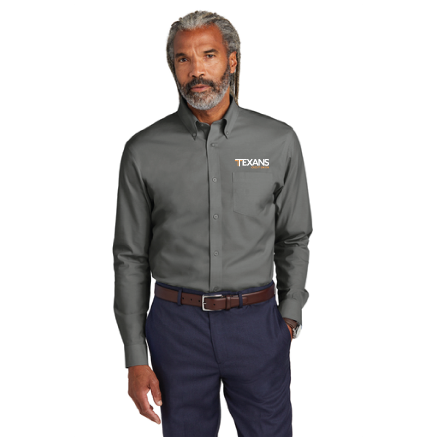 Mens Brooks Brothers Dress Shirt - Deep Black